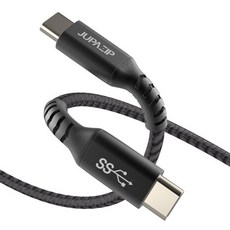 주파집 C to C 고속충전케이블 PD타입 썬더볼트 60W, 1개, 1m
