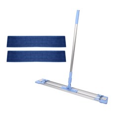 aclean 鋁製夾式拖把 + 環狀拖布 2入, 1套