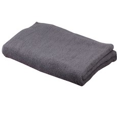 23支棉質毛巾 600g L號 100*180cm, 深灰色, 1個