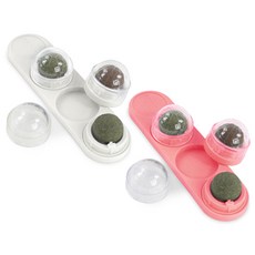 PETSMON 雙向滾動貓玩具貓薄荷 + Matatabi 水果 + 貓薄荷和 Matatabee 混合, 隨機發貨, 2套