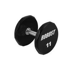 로버스트 고무코팅 아령 11kg, 1개