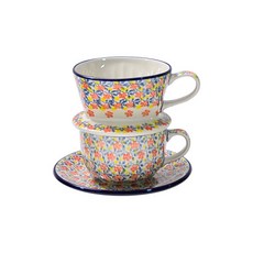 세라미카아티스티나 커피드리퍼 + 커피잔 세트, AT-2205, 1세트