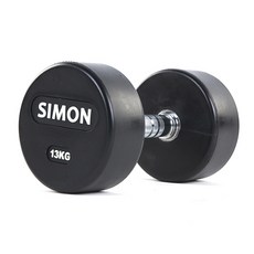 사이먼스포츠 고무코팅 아령, 13kg, 1개