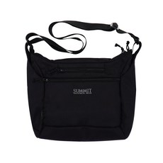 Summit 旅行登山斜背包, 黑色的