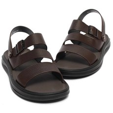 Alex經典男款皮革涼鞋