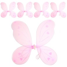 LivingDA 妖精翅膀, 粉紅色, 5個