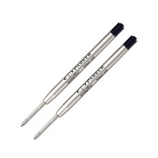 PARKER Quikflow 圓珠筆尖 M 1.0mm, 黑色的, 2個