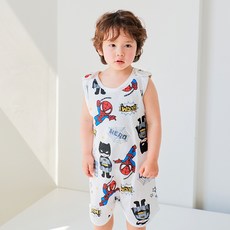 ttasom 男童印花防踢背心