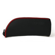 LOONLOON 560 Rainy 拱形鉛筆盒, 黑色, 1個