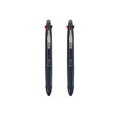 PILOT 百樂 指示燈 4 色圓珠筆 0.7mm 尖頭 0.5mm, 黑色的, 2個
