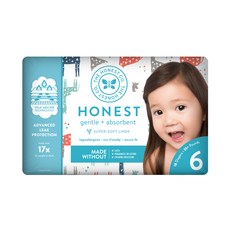 HONEST 誠實 黏貼型尿布 長頸鹿款, 18片, 第6階段