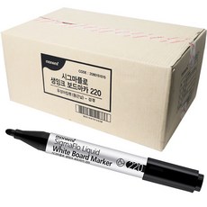 Sigmaflo Monami墨水白板筆 220, 480件, 黑色