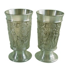 Aterina 亞當和夏娃啤酒杯, 2個