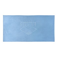 arena 超細纖維運動毛巾 AUAAT01, 藍色, 1個