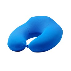 CarStory 통풍 커버 목쿠션 U-101, 블루, 1개