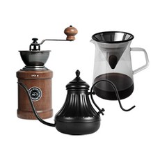 KALDIN 手磨+滴水口+手滴套組 ATP-02, 混色, 1組