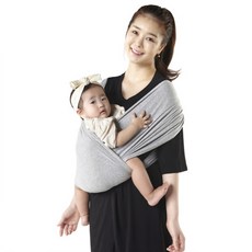 ROO COMPANY 日常吊帶式揹帶 D尺寸, 混灰色