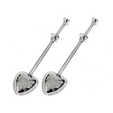 愛心針筒泡茶器, 2個, 單一顏色