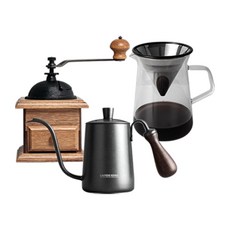 KALDIN 咖啡滴頭手磨機滴水口手滴套組 SP-06, 混色, 1組