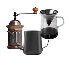 KALDIN 咖啡滴頭手磨機滴水口手滴套組 TP-03, 混色, 1組