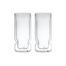 Longo雙層玻璃杯 300ml, 單色, 2個