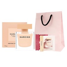나르시소로드리게즈 나르시소 푸드레 EDP 30ml + 스틱향수 2종 x 1ml 랜덤발송 + 쇼핑백, 1세트
