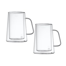 CASA MUUTTI 莫內雙層玻璃杯 300ml, 單一顏色, 2個