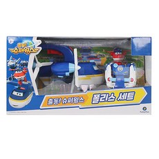 DAVID 超級翅膀警察機器人玩具套組, 混色