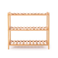 GAPANG 預製木製鞋櫃 3 步 55cm CS02003, 淺褐色