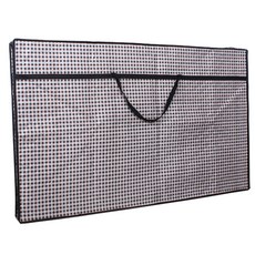 三重絎縫餃子桌罩, 深藍色