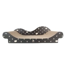 Oops貓咪沙發平版型抓板, 棕色, 1個