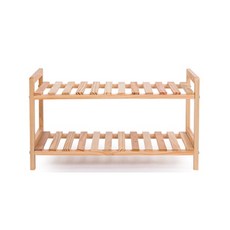 GAPANG 預製木製鞋櫃 2 步 55cm CS02001, 淺褐色