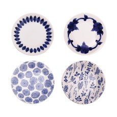 LOKO LIVING 葉子醬料碟4件組, 混色, 1套