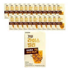 Natural Food OMO GABA Rice Valley米漿, 250ml, 24入