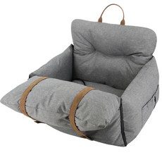 Tom&Jerry優質寵物汽車座椅, 奢華灰, 1個