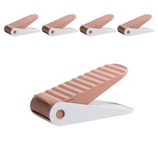 Mini-ple Able 橘色鞋子整理架, 5個