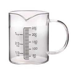 Thesoulbean 鋼化玻璃量杯, 單色, 250毫升