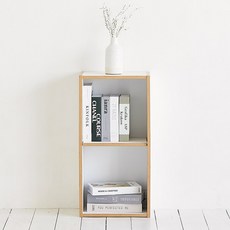 룸앤홈 데일리 책장 2단, 화이트