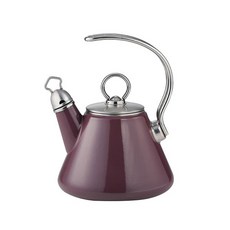 kocaco Oklm電磁爐適用手柄不鏽鋼煮水壺, 0.9L, 紫色的