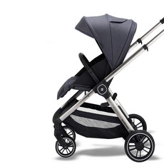 Airbos Viewtech 豪華嬰兒車 + Bonang Cover + Cool Mat Set, 推車(Royal Navy)+防寒車罩+涼感墊(隨機出貨)