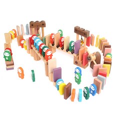 Brain Soop 趣味角色骨牌 145入, 混合顏色