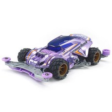 TAMIYA Razerback 雷蛇 Clear Special Mini Car 4WD FM-A 95524, 紫+銀, 1個