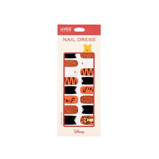 키스뉴욕 디즈니 네일 드레스 스티커, 피카부 티거, 1개