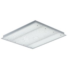 아이조명 55W 4등 대체용 LG칩 LED 유리 장미 거실등 100W, 주광색