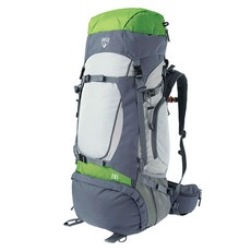 베스트웨이 파빌로 랠리 등산배낭 BW 68035 70L, 그린 + 그레이