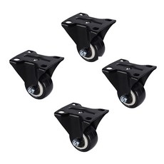 GAPANG 靜音固定腳輪 小型輪子, 4個