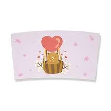 MV Pack Dorisareum杯套 10/13/14/16/20/22盎司, 500件, 1入