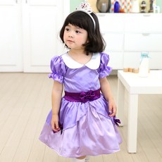 Little rabbit 女童公主裙 紫色