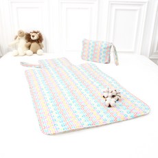 Coney Island 便攜式尿布墊, 生動方塊款, 1個