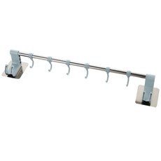 KEYMING 多用途鋼包衣架, 藍色, 1個